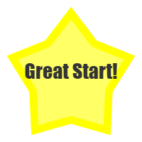 Badge: Great Start